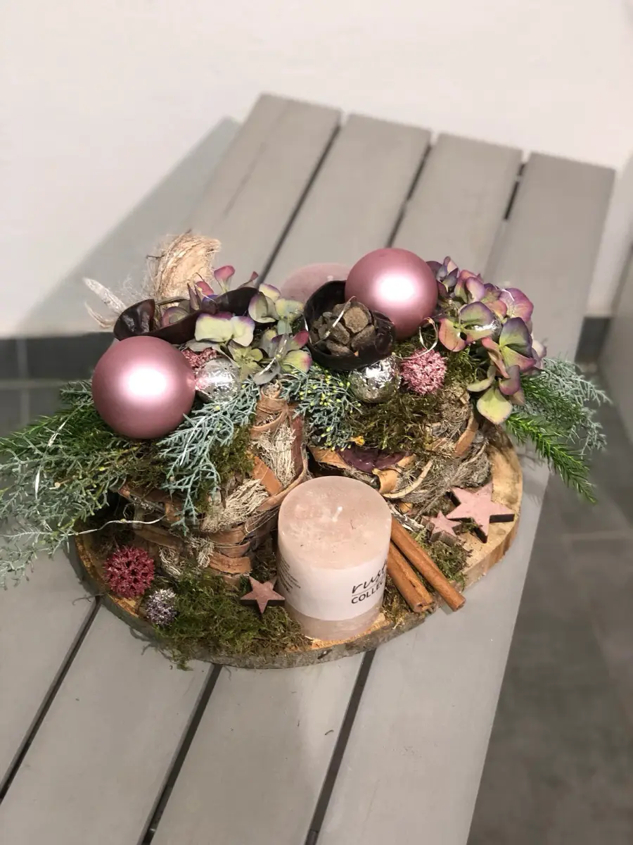 Adventsfloristik Workshop Blumentraeume Dresden