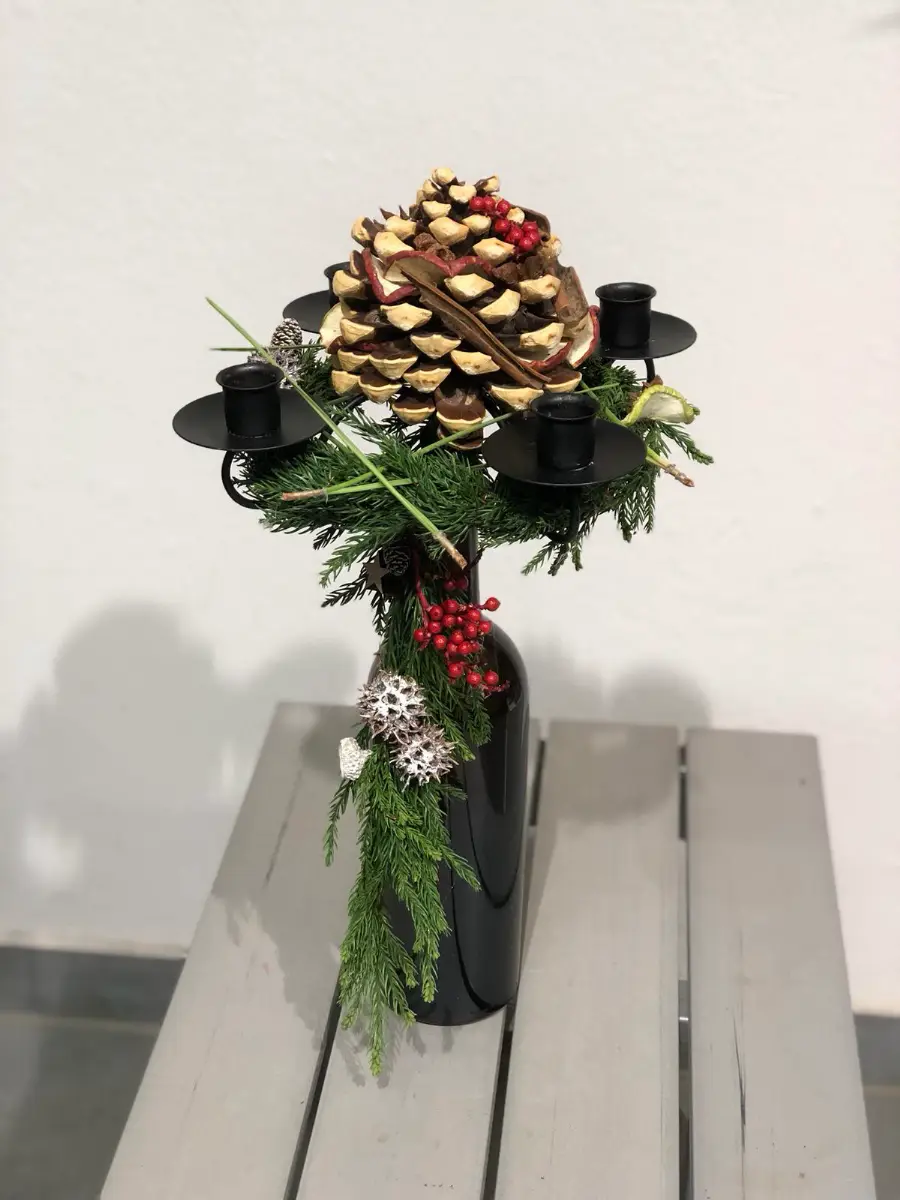 Adventsfloristik Workshop Blumentraeume Dresden